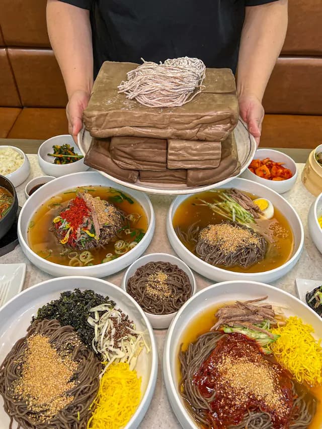 의령메밀집 메뉴 이미지