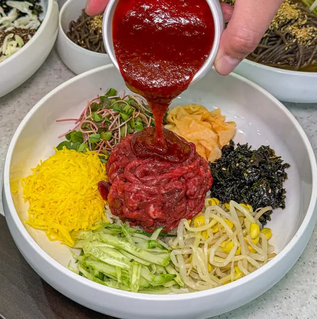 의령메밀집 메뉴 이미지